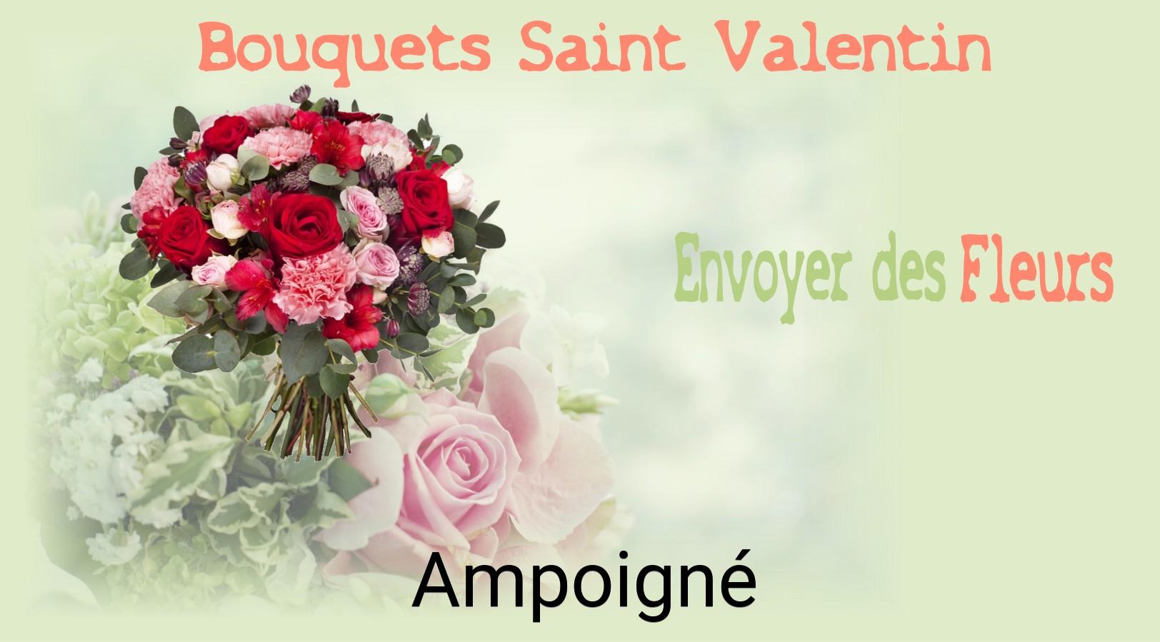 Roses de Saint-Valentin livrées à Ampoigné
